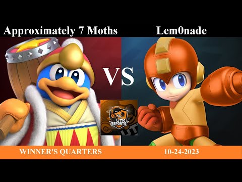 SSBU UTK Weekly 10-24-2023! Winner's Quarters: Approximately 7 Moths (DDD) vs Lem0nade (Megaman)
