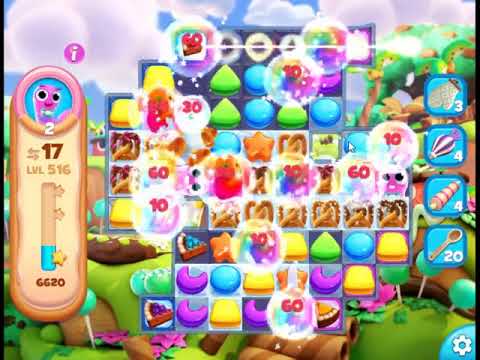 Cookie Jam Blast Level 516 - NO BOOSTERS 🍪 | SKILLGAMING ✔️