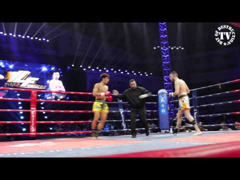 Aaron Browne vs Zhao Chunyang - Fight & Interview in China