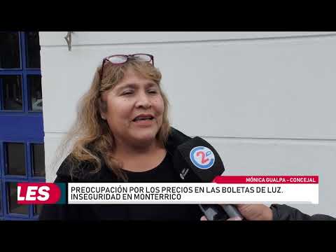 Inseguridad y tarifazo de luz, preocupaciones en Monterrico