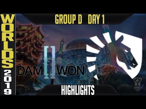 DWG vs TL ighlights Game 1 | Worlds 2019 Group D Day 1 | Damwon Gaming vs AHQ Esports Club