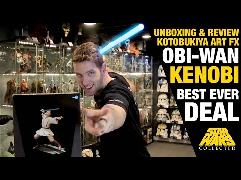 Kotobukiya Obi-Wan Kenobi Unboxing & Review!