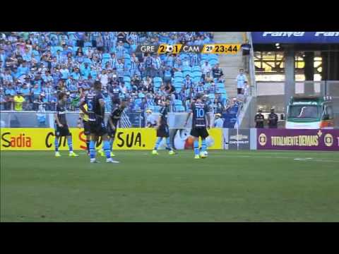 GOL DE LUAN PARA O GREMIO - GREMIO 2 X 1 ATLETICO MG