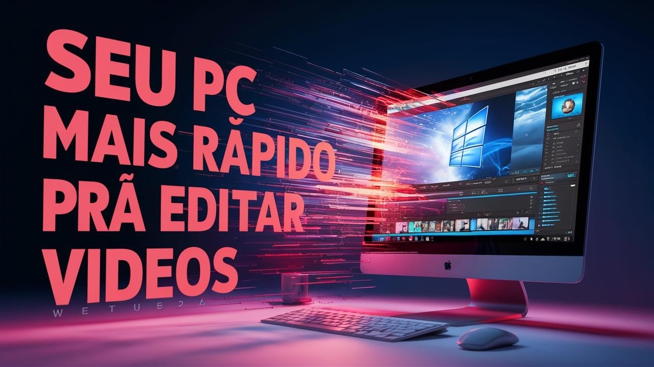 COMO DEIXAR O PC MAIS RÁPIDO PRA EDITAR VIDEOS PRO YOUTUBE