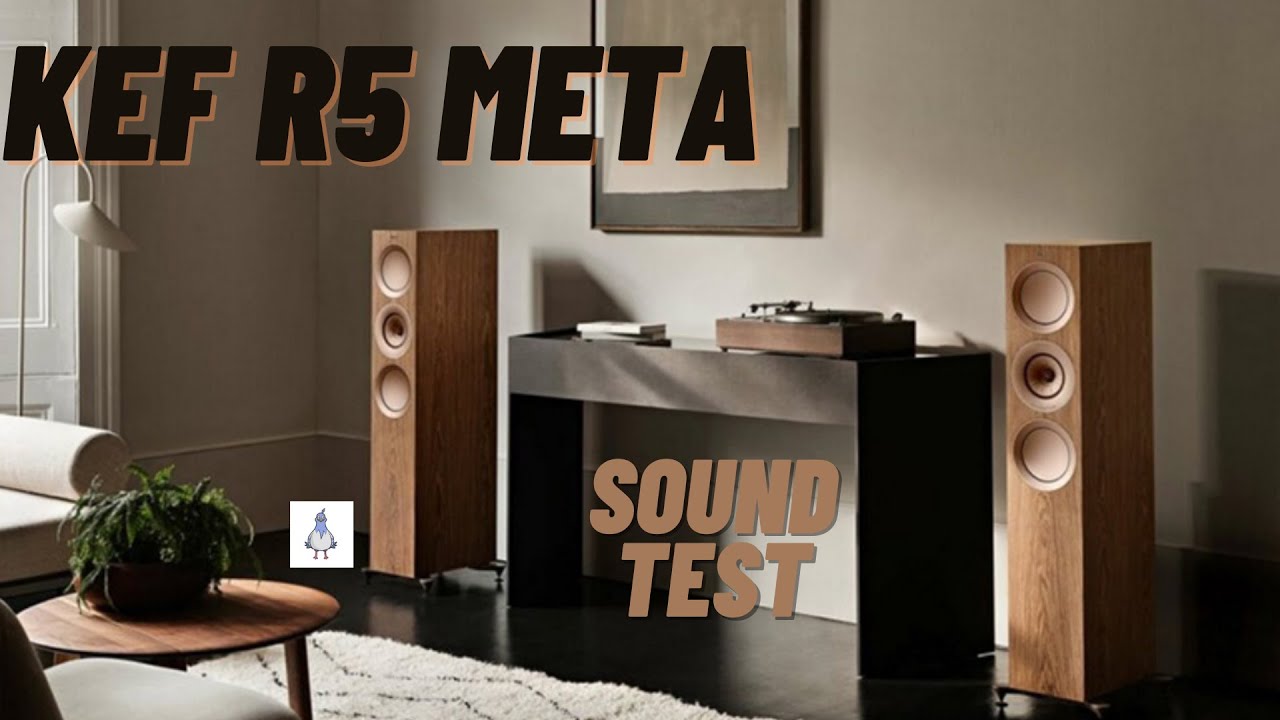 KEF R5 Meta Speaker Sound Test With Hegel H190