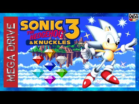 SONIC 3 & KNUCKLES | HYPER SONIC | FINAL VERDADEIRO | TODAS AS ESMERALDAS | ZERADO SEM MORRER!