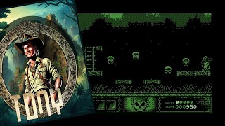New C64 release 2024: Tony - Montezuma's Gold - Short play - PAL 50fps