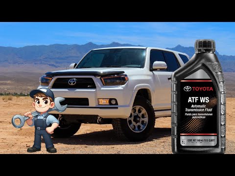 2010-2024 Toyota 4runner ATF transmission fluid DRAIN and Fill