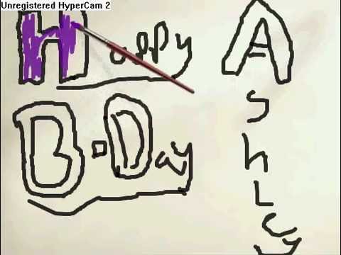 !Happy Birthday Ashley!