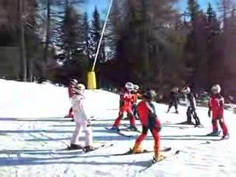 Sciare all'indietro - Sporting Club Folgarida