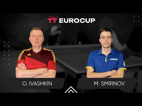 16:30 Oleksandr Ivashkin - Mykyta Smirnov 07.01.2025 | Table Tennis TT Euro.Cup Ukraine Master 3