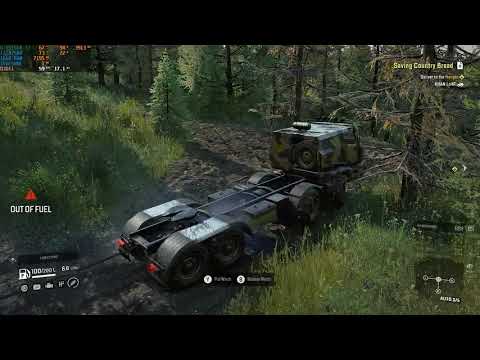 SnowRunner Walkthrough Part 158 - "Saving Country Bread"