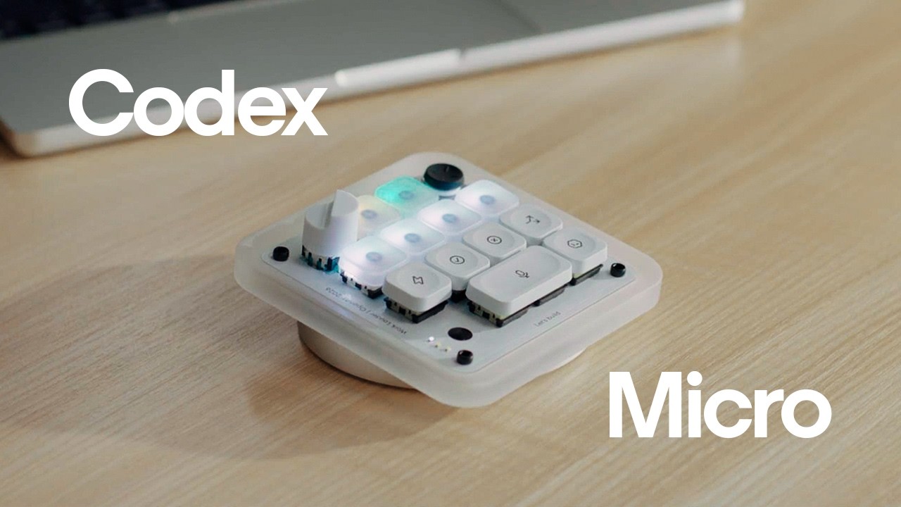 Introducing the Codex Micro - OpenAI Youtube