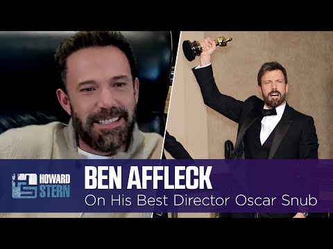 Ben Affleck on Being Snubbed for the Best Director Oscar for “Argo”