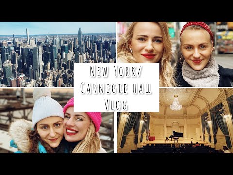 New York / Carnegie Hall vlog