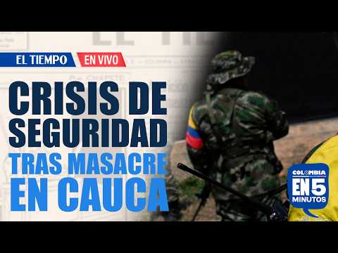 Masacre en Guachené deja tres muertos y alerta por violencia en Cauca | EL TIEMPO