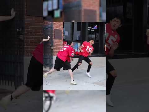 HE ACTUALLY THREW A PUNCH...