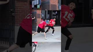 HE ACTUALLY THREW A PUNCH...