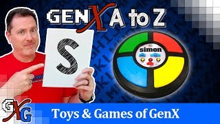 Simon GenX Electronic Toy Nostalgia - S is for Simon | A to Z