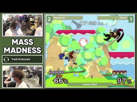 Mass Madness 35 SSBM - Warmmer (Falco) vs. Kalvar (Marth) - Melee LF