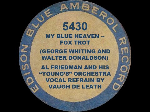 5430 - My Blue Heaven - Al Friedman's Yoeng's Orchestra