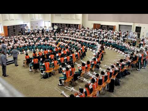 Famu Marching 100 | "Warm-up, Pregame, and Halftime Sequence" (2019)