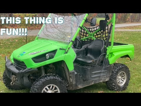 2011 Kawasaki teryx 750 sport test drive