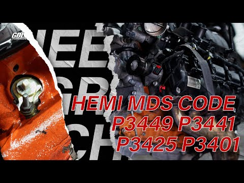 Before You Fix Hemi MDS Code P3449 P3441 P3425 P3401 check the wiring!