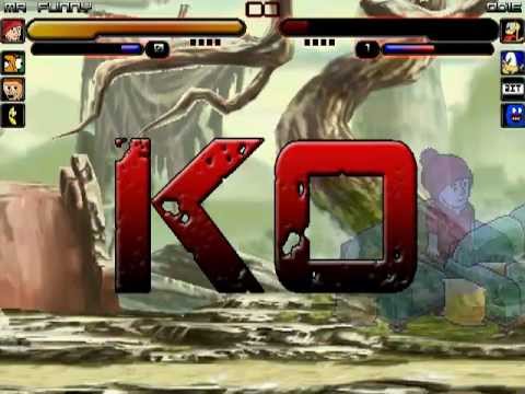 TheMattalocalypse Random Mugen Battle - 981 - Team Retard Destroyers (4) VS. Team Iransonic (4)