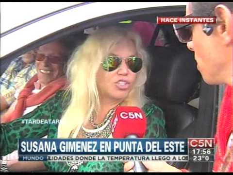 C5N -  VERANO: SUSANA GIMENEZ YA VERANEA EN PUNTA DEL ESTE