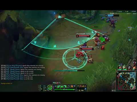 Zac support with MF vs Karma and Kog