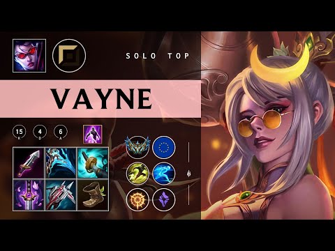 Vayne Top vs Ornn - EUW Challenger Patch 26.01