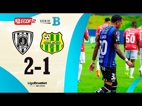 FULL RECAP: IND. JUNIORS 2-1 GUALACEO | ECUABET LEAGUE SERIES B - MATCHDAY 8