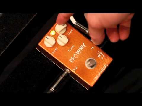 CMATMODS Brownie Overdrive Pedal Demo
