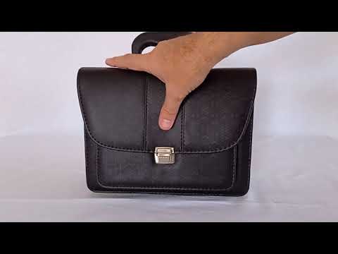 Pasta CCB Executiva Tripla Marrom Mini Disco R1625 Musical Rava