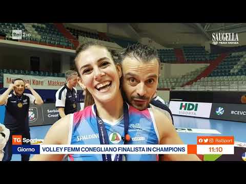 Il trionfo in CEV Cup della Saugella Monza sui principali TG Nazionali e Regionali