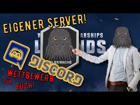 World of Warships Legends - EIGENER DISCORD SERVER! WETTBEWERB FÜR EUCH![deutsch/ gameplay]