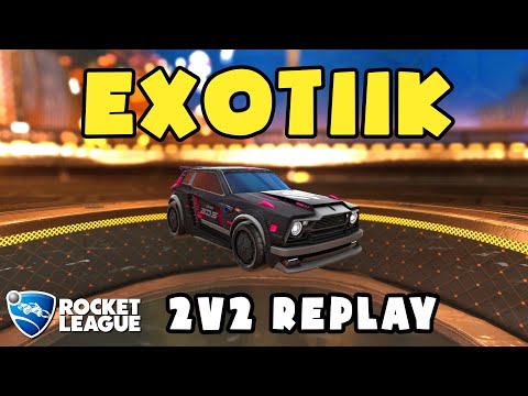 ExoTiiK Ranked 2v2 POV #172 - ExoTiiK & Gawfs VS M0nkey M00n & Reeyko - Rocket League Replays