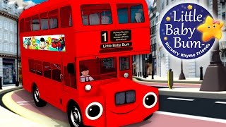 Wheels On The Bus | Nursery Rhymes for Babies by LittleBabyBum - ABCs and 123s