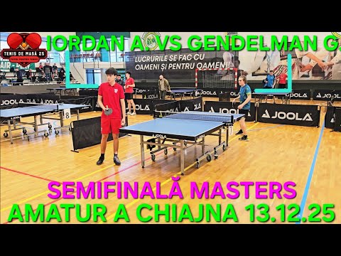 AMATUR A MASTERS IORDAN ALEXANDRU VS GENDELMAN GABRIEL, MEMORIAL CHIAJNA 13.12.2025
