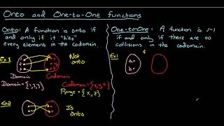 Download the video "Intro to one to one and onto functions"