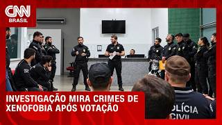 Vídeo: MP e Polícia Civil da Bahia abrem investigação sobre crimes de xenofobia pós votação | CNN 360º