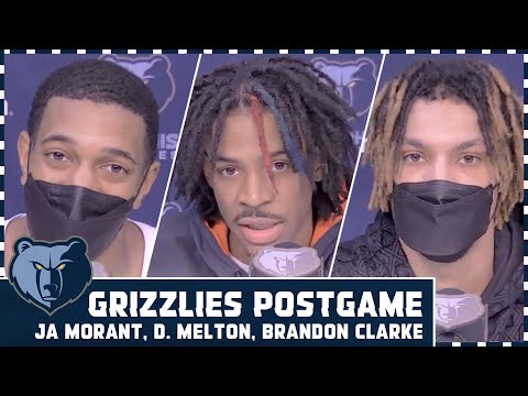 MEMvDET: Ja Morant, D'Melt, BC and Coach Jenkins Postgame Interviews | February 19, 2021