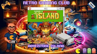 Adventure Island | NES |  Classic 8-Bit Prehistoric Platformer! | Review & Gameplay
