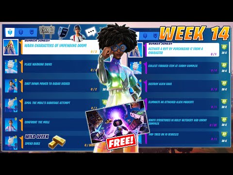 Fortnite All *LEAKED* Week 14 Legendary & Epic Quests(Challenges) Guide - Chapter 2 Season 7