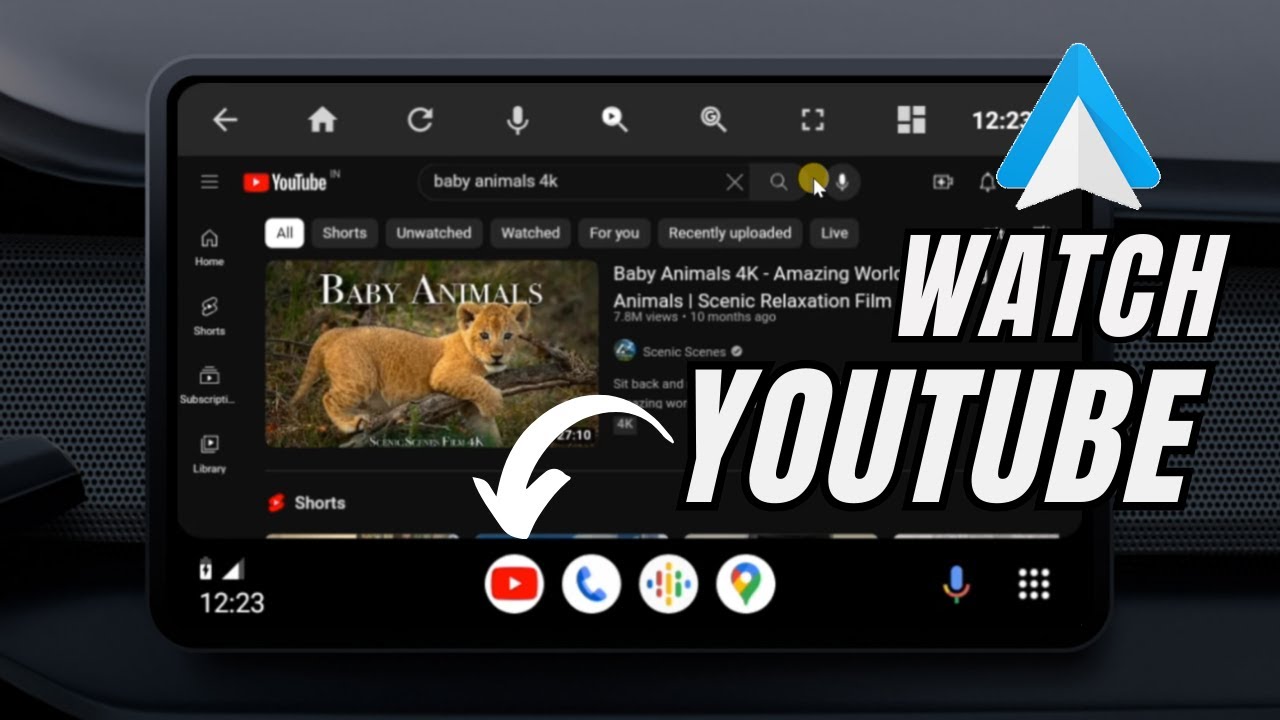 Watch YouTube Videos on Android Auto in any Car | CarStream