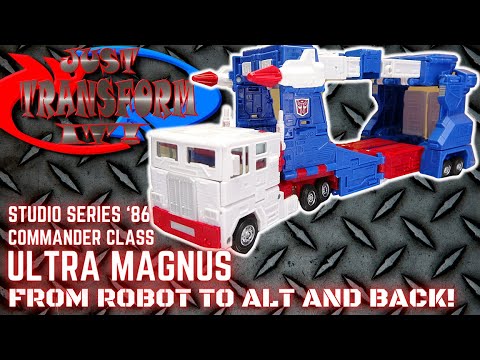 JUST TRANSFORM IT!: Studio Series '86 Commander Ultra Magnus