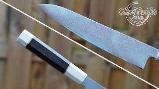 VG10 Gyuto octagonal handle review from Yeelong Knife Factory