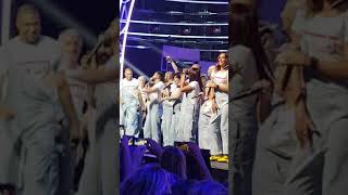 Arriver de mbappé et didier Deschamps les enfoirés 2019