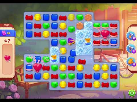 HomeScapes Level 8109 no boosters (15 moves)